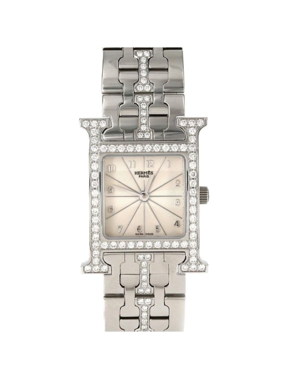 Hermes Watch D Bracelet SS Quartz